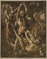 TvB G 1063
<br/>
Hercules en Cacus
<br/>
<em>Goltzius, Hendrick (1558-1617)</em>